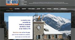 Desktop Screenshot of mairie-fontromeu.fr